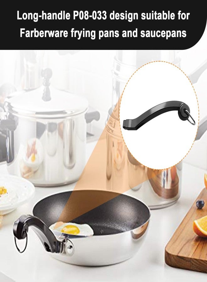 GEAIN P08-033 Fry Saucepan Handle Replacement for Farberware Pan Handle Long, Fits for Farberware Pots and Pans - Image 5